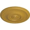 Ekena Millwork Raynor Ceiling Medallion (Fits Canopies up to 6"), Hand-Painted Iridescent Gold, 20 5/8"OD x 1 3/8"P CM20BEIGS - alternate 6